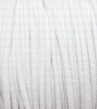 Round elastic 2mm/5m or 100m white 2938