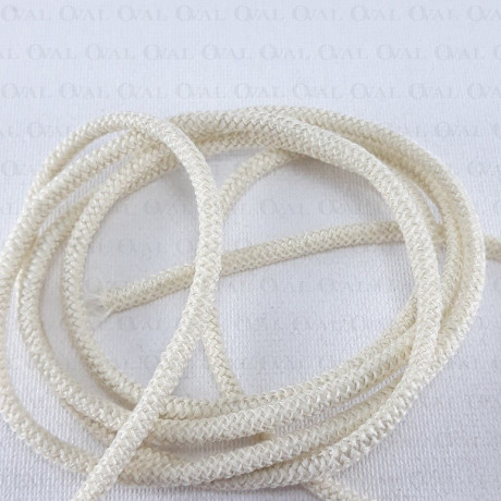 Guma okrągła 2mm/100m ecru  2939
