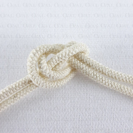 Round elastic 2mm/5m or 100m ecru 2939