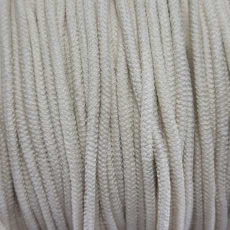 Round elastic 2mm/5m or 100m ecru 2939
