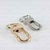 Carabiner 15mm gold and silver 773