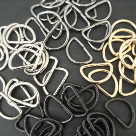 Metal half-ring 15mm no. 1760