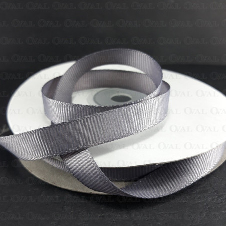 Grosgrain ribbon 10mm/30 yards grey 2251