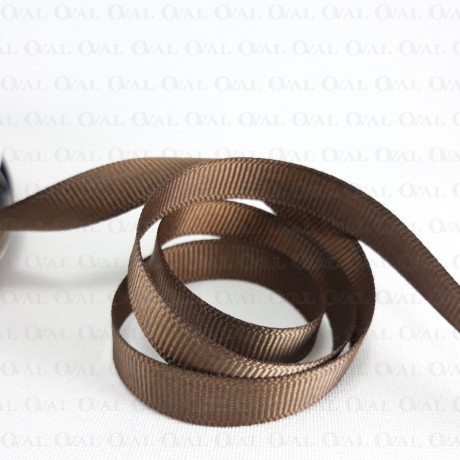 Grosgrain ribbon 10mm / 30 yards brown 2249