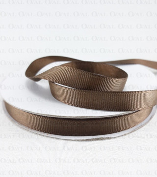Grosgrain ribbon 10mm / 30 yards brown 2249