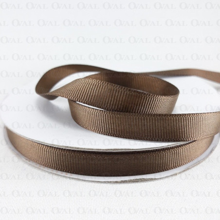 Grosgrain ribbon 10mm / 30 yards brown 2249