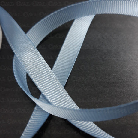 Grosgrain ribbon 10mm/30 yards grey blue 2945