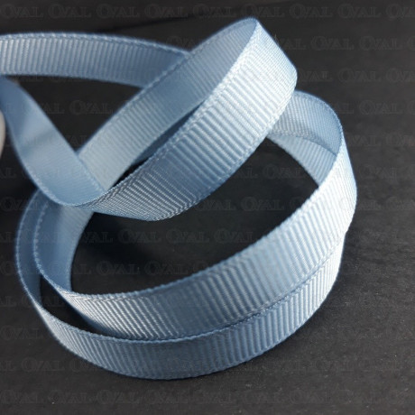 Grosgrain ribbon 10mm/30 yards grey blue 2945