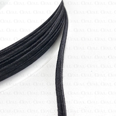 Sutasz 3mm/50m czerń 2044