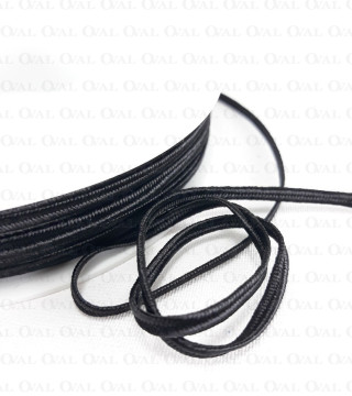 Sutasz 3mm/50m czerń 2044