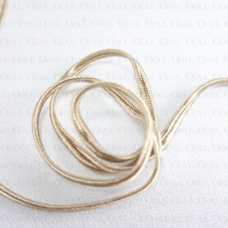 Soutache 3mm/50m beige 2042