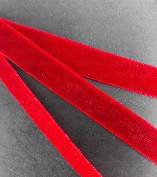 Velvet ribbon 6mm, 9mm, 10mm / 1m 110