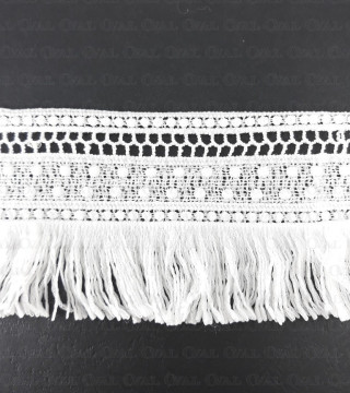 Guipure lace 75mm/1 yard cream 339