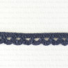 Cotton lace 11mm/1 or 25 yards navy blue 2950