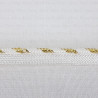 Piping – 3 mm / 4.5 m white and gold 440