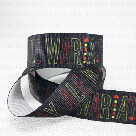 Printed decorative ribbon 25mm/1m or 50m 2960