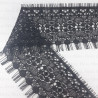 Koronka 80mm/1,5m czarna 2043