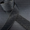 Grosgrain ribbon 20 mm /1 m with gold or silver thread no. 2103