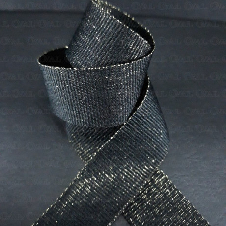 Taśma rypsowa ze złotą i srebrną nitką nr 2103