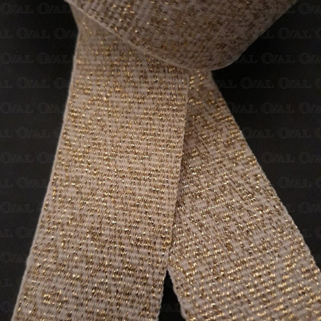 Grosgrain ribbon 25mm/1m or 50m gold 2216
