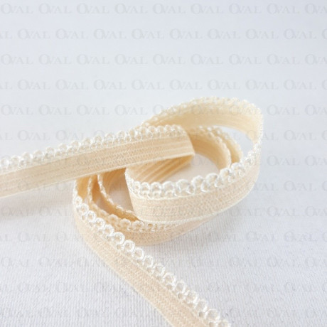Rubber 8mm/1m beige 2577