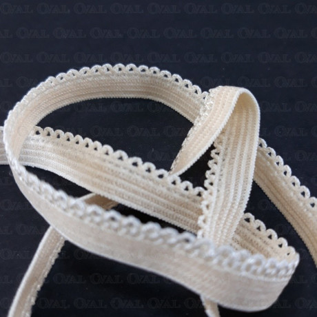 Rubber 8mm/1m beige 2577
