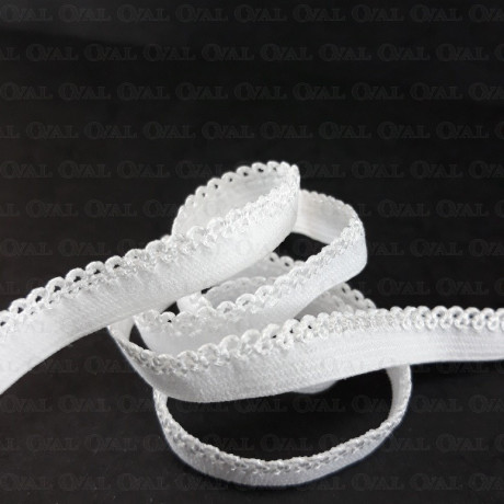 elastic for mask, white elastic, 7mm elastic