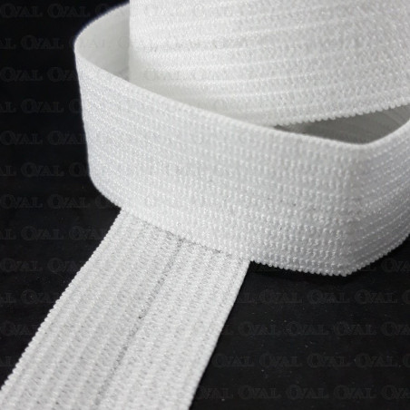 Broken elastic 16mm/1m or 50m white 2972