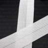 Broken elastic 16mm/1m or 50m white 2972