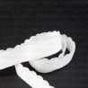 elastic for mask, white elastic, 7mm elastic