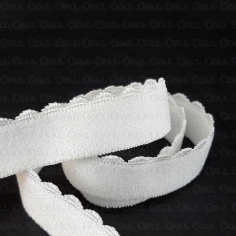 elastic for mask, white elastic, 7mm elastic