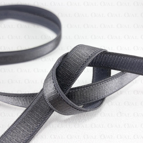 Guma ramiączkowa  10mm/1m  SZARA 2983