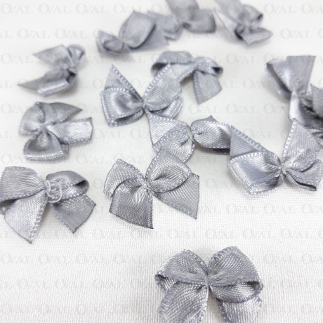 Decorative Bow GREY 10 or 100 pcs No: 2985