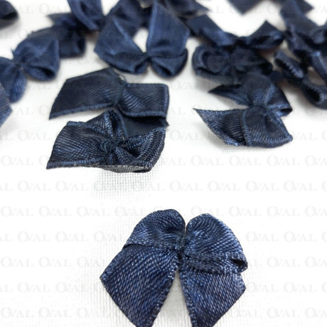 Decorative Bow NAVY 10 or 100 pcs No: 2986