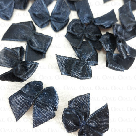 Decorative Bow NAVY 10 or 100 pcs No: 2986