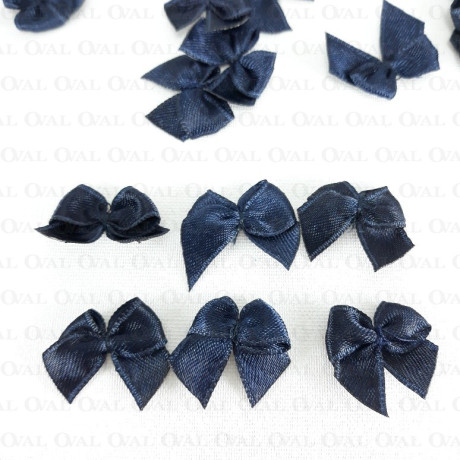 Decorative Bow NAVY 10 or 100 pcs No: 2986