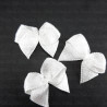 Decorative Bow WHITE 10 or 100 pcs No: 2987