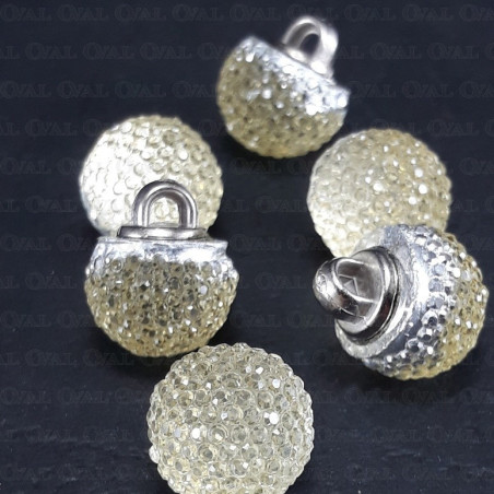 Acrylic button Pack of 10 pcs. 12mm no.700