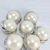 Plastic button with pearl 25mm no. 718