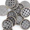 Plastic button 22mm /1pc 656