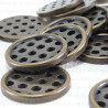 Plastic button 22mm /1pc 656
