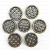 Plastic button 22mm /1pc 656