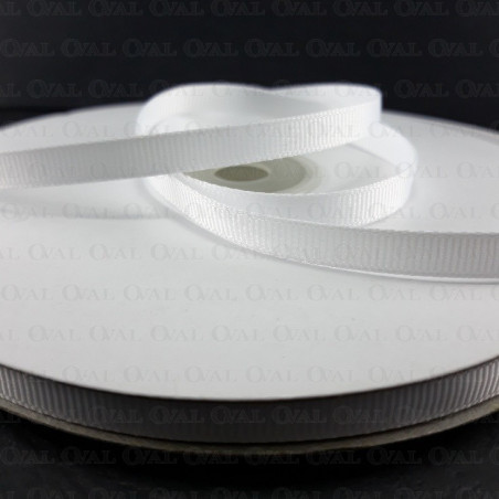Grosgrain ribbon 6mm/50 yards white 2992