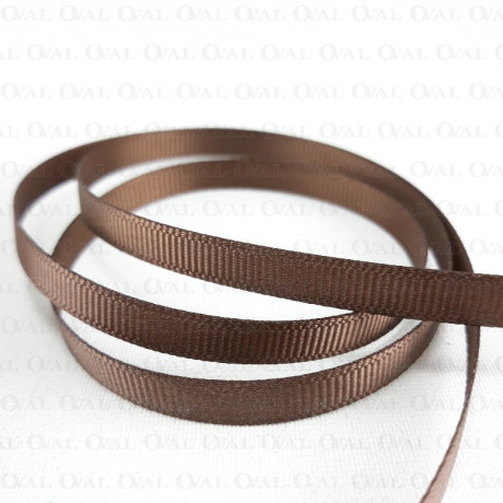 Grosgrain ribbon 6mm/50 yards brown 2994