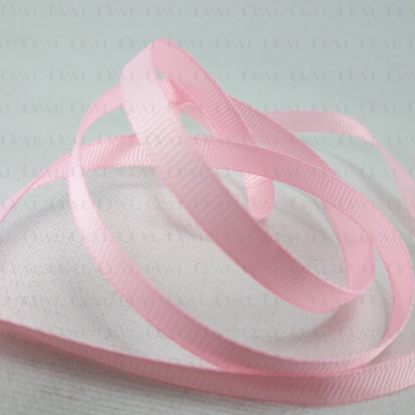 Grosgrain ribbon 6mm/50 yards pink 2996