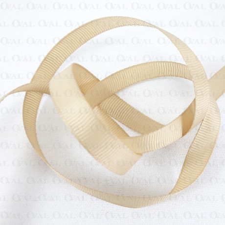 Taśma rypsowa 10mm/5y lub 30y beż  3003