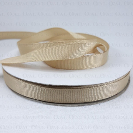 Grosgrain ribbon 10mm/5y or 30y beige 3003