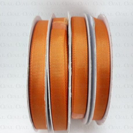 Grosgrain ribbon 10mm/5y or 30y rust 3004