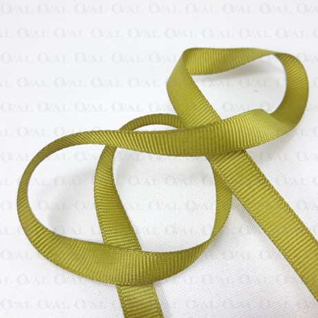 Grosgrain ribbon 10mm/5y or 30y green 3006