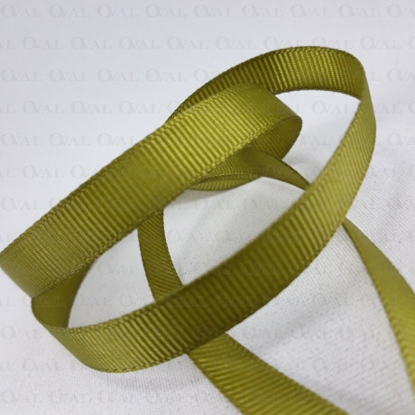 Grosgrain ribbon 10mm/5y or 30y green 3006